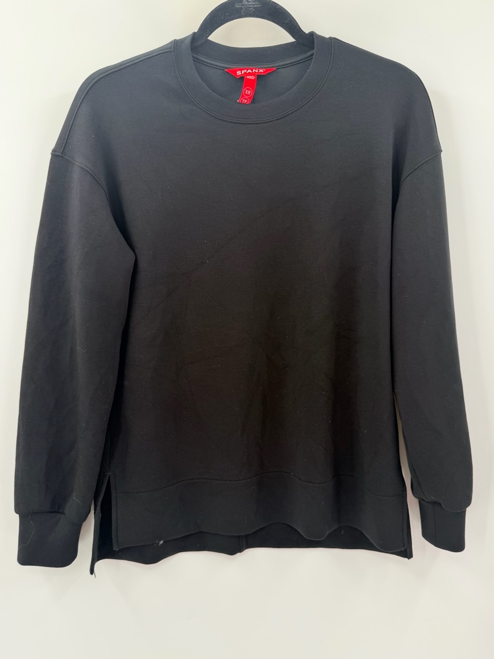 Spanx Air Essentials Crewneck Tunic Sweatshirt XS - Picture 3 of 6